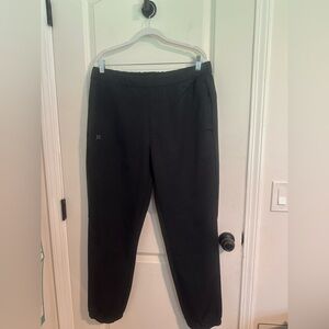 Hurley Men's Black Water Resistant Jogger Pants Sz L Drawsting Waist